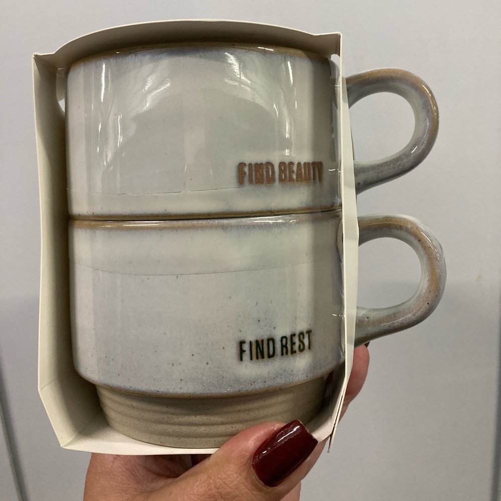 Hearth & Hand Set of Two New Mugs